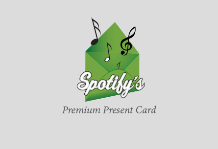 Spotify Premium Present Card